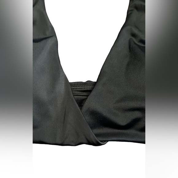 Andie Swim The Belmar bikini top black Size S NWT - Picture 4 of 11